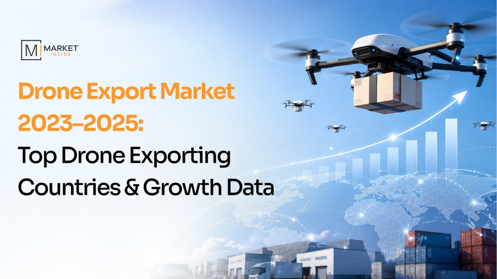 Global Drone Export Market Trends 2023–2025: Who Leads the Fastest-Growing UAV Trade?