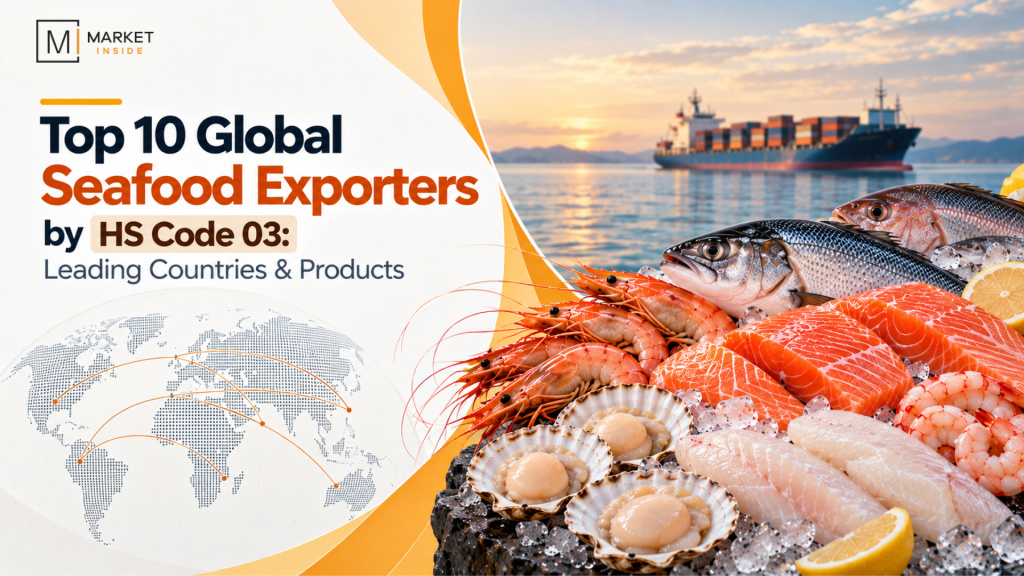Top 10 Global Seafood Exporters by HS Code 03: Leading Countries & Products