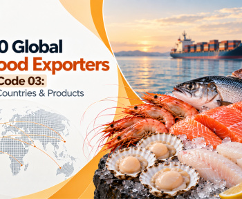 Top 10 Global Seafood Exporters by HS Code 03: Leading Countries & Products